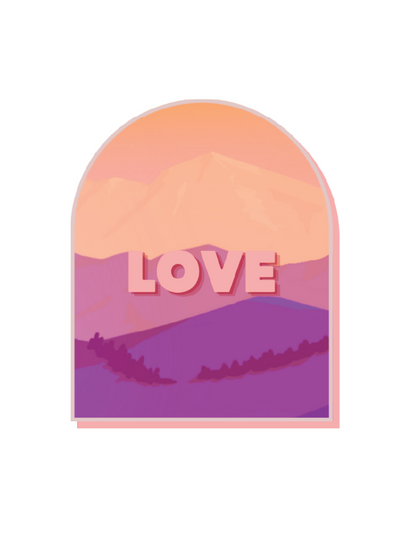 LOVE ARCH Sticker