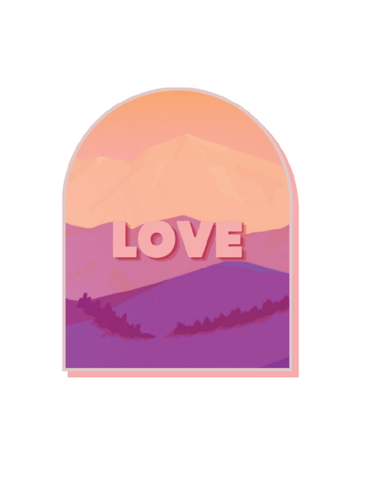 LOVE ARCH Sticker