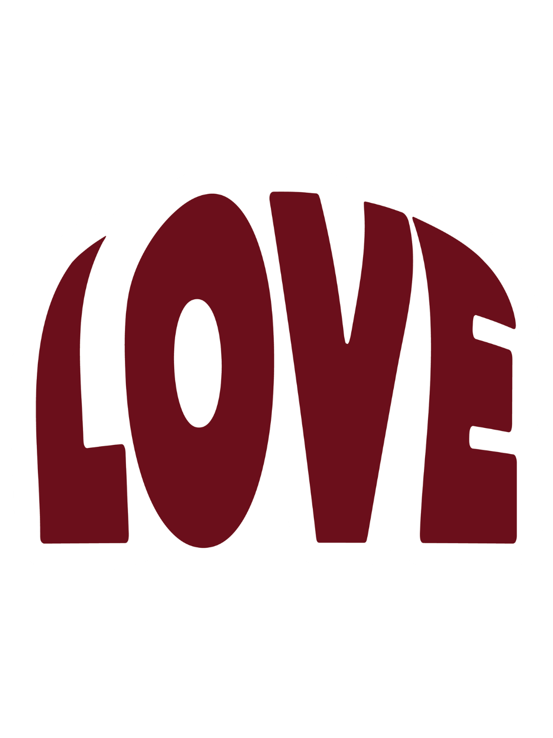"LOVE" Sticker