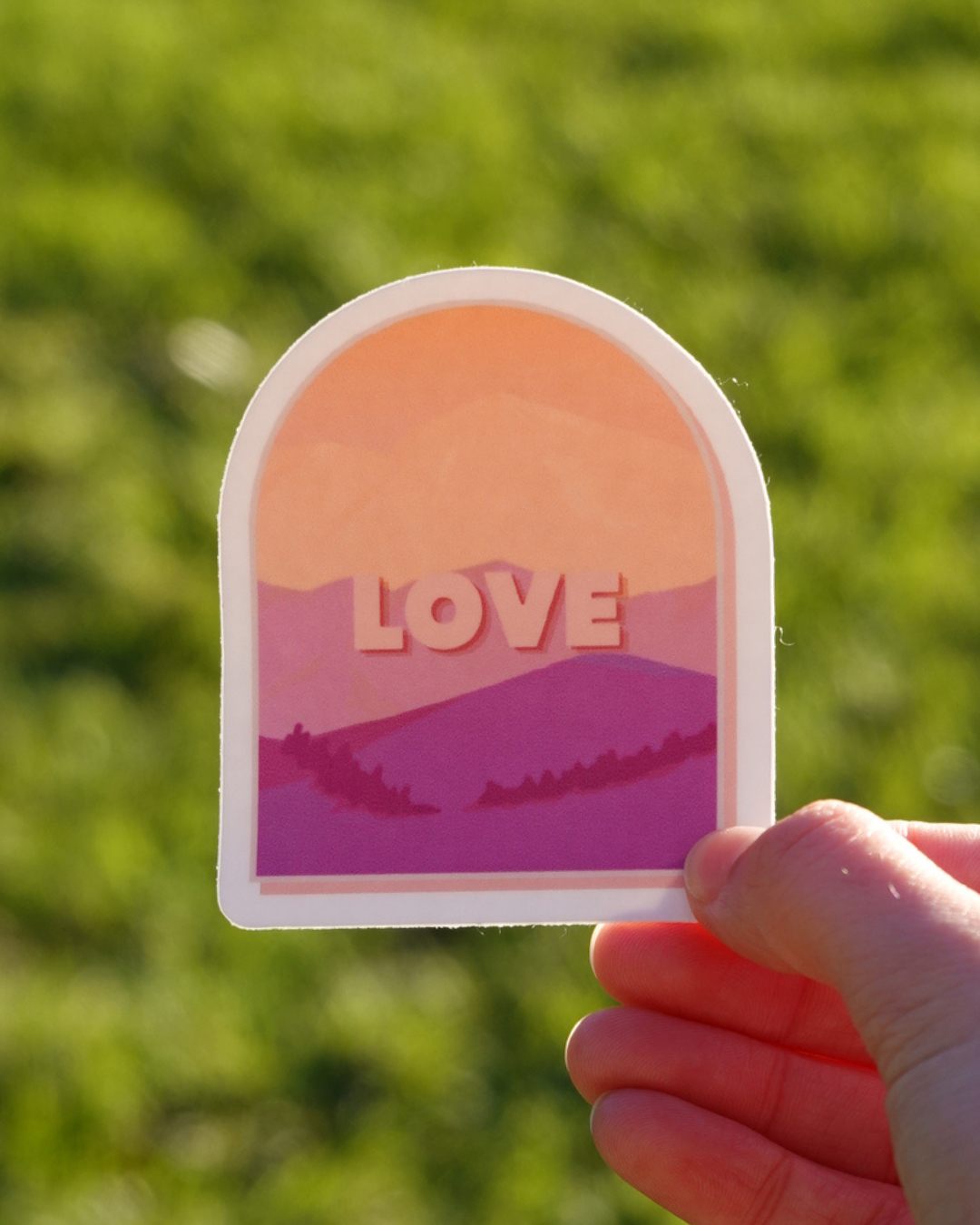LOVE ARCH Sticker