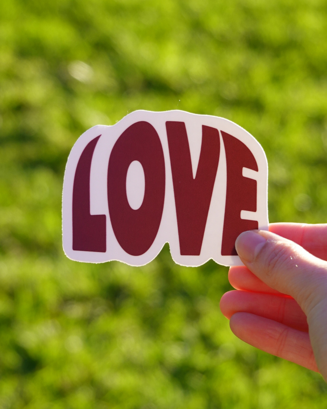 "LOVE" Sticker